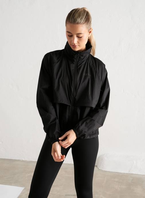 kvinnor AIM'N svart trailjacka Kläder NBT4733