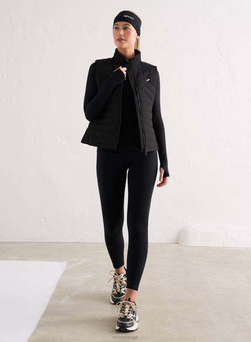 kvinnor AIM'N svart vadderad väst Kläder NBT4732