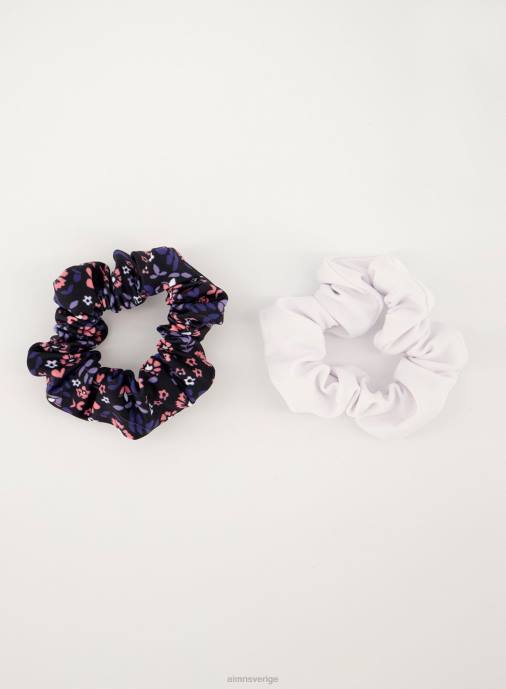 kvinnor AIM'N 2-pack scrunchie fleur/vit Tillbehör NBT4844