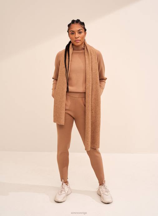 kvinnor AIM'N kamel mjuk stickad halsduk Tillbehör NBT4822