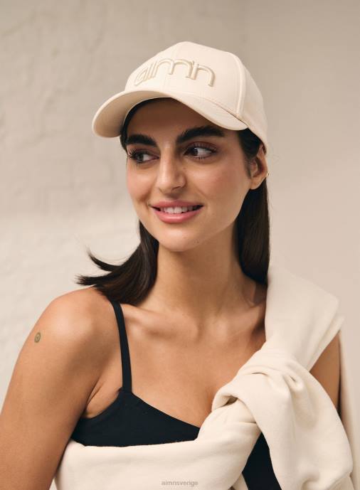 kvinnor AIM'N havre vit logotyp lock Tillbehör NBT4815