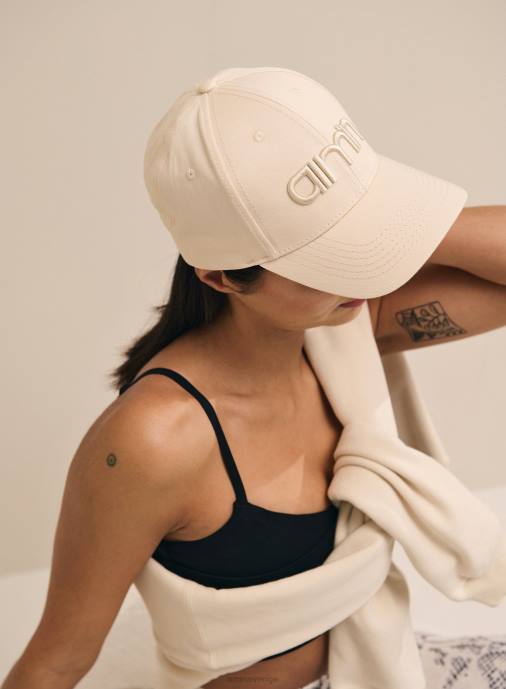 kvinnor AIM'N havre vit logotyp lock Tillbehör NBT4815