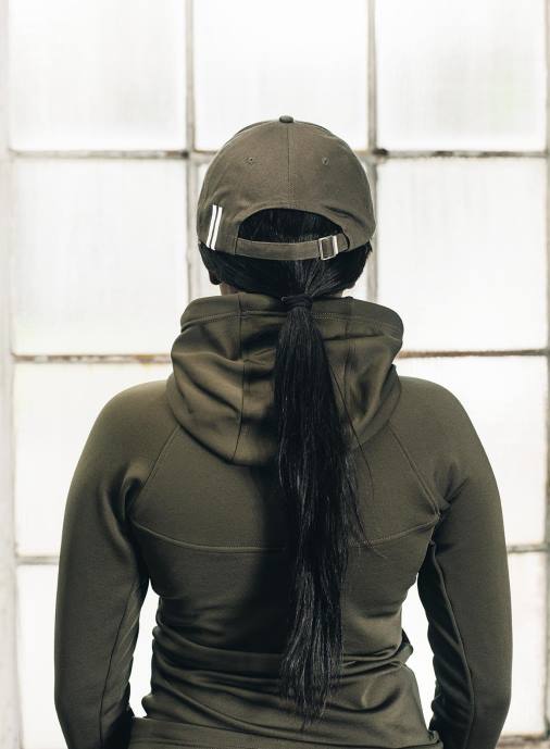 kvinnor AIM'N khaki randig keps Tillbehör NBT4834