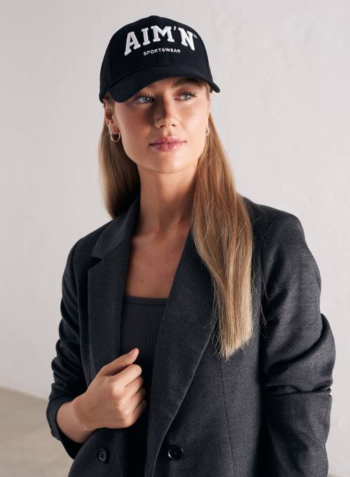 kvinnor AIM'N svart college keps Tillbehör NBT4853