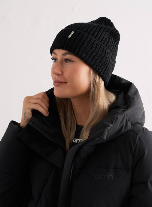 kvinnor AIM'N svart mössa Tillbehör NBT4810